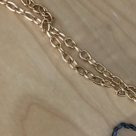 Lulu Satin Metallic Beaded Fringe Crossbody Bag - NEW - Picture 8 of 9